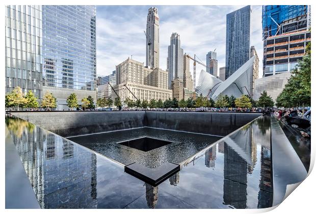Never Forgetting Ground Zero Print by Valerie Paterson