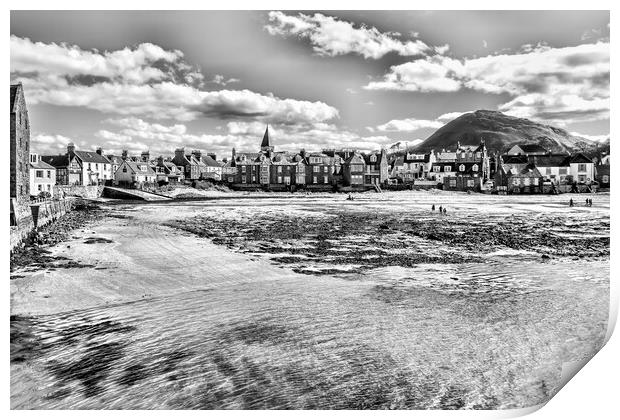 North Berwick Seafront Print by Valerie Paterson
