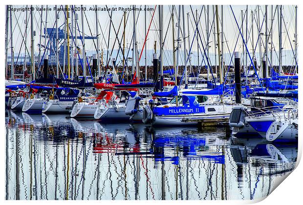 Reflection on the Haven Print by Valerie Paterson