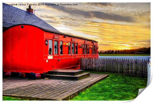 Bridge View Station Print by Valerie Paterson