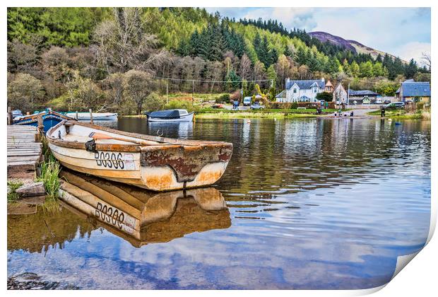 Loch Lomond Print by Valerie Paterson