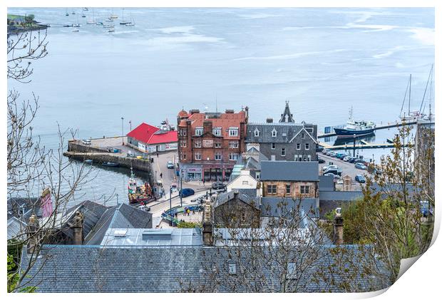 Oban Print by Valerie Paterson
