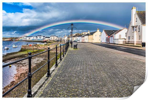 Irvine Rainbow Print by Valerie Paterson