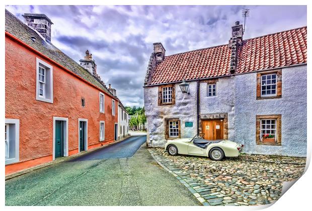 Culross Print by Valerie Paterson