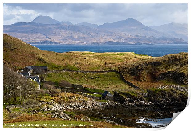 Tormore House, Isle of Skye Print by Derek Whitton