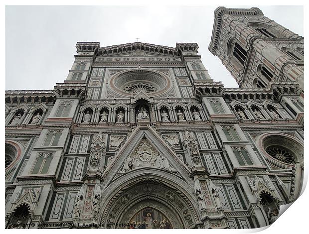 Duomo Print by lauren fowler