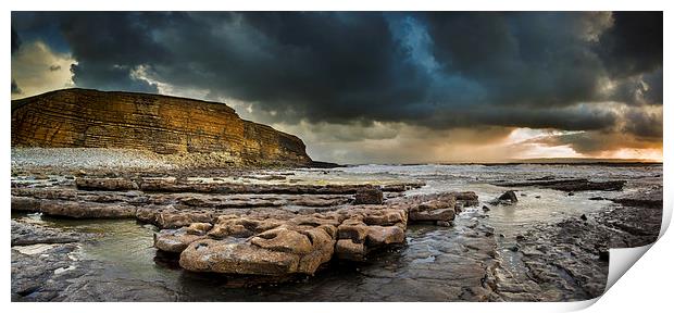 The Heritage Coast Print by Creative Photography Wales