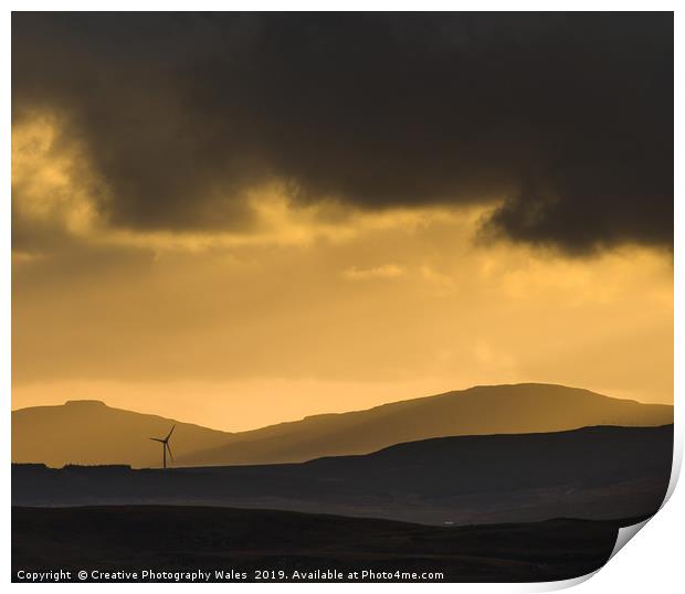 Turbine on North of Isle of Skye Print by Creative Photography Wales