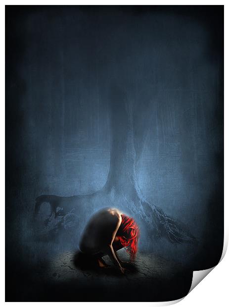 Despair Print by Debra Kelday