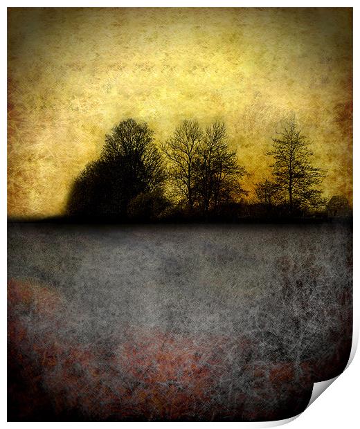 Feeling the Landscape Print by Debra Kelday