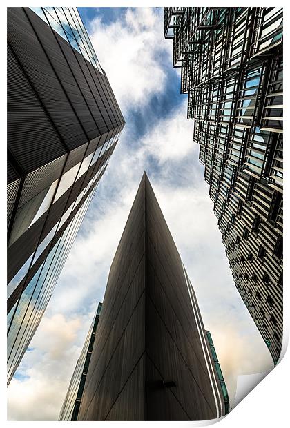 Path In The Sky Print by Paul Shears Photogr