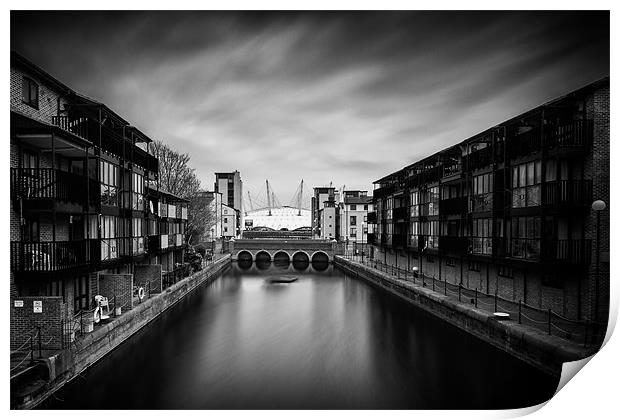 Water Under The Bridge Print by Paul Shears Photogr