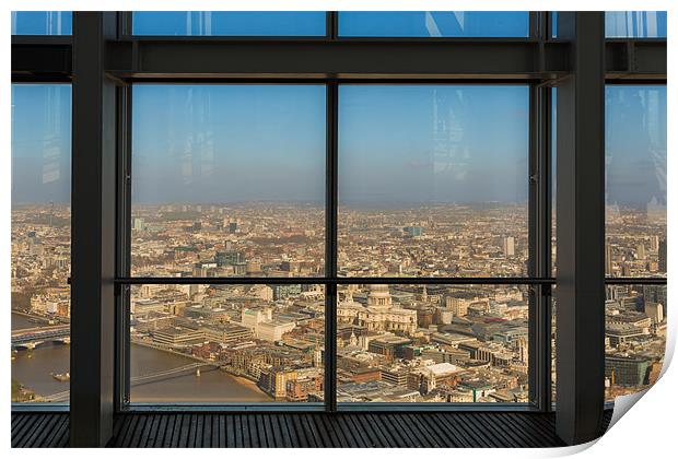 Room With A View Print by Paul Shears Photogr