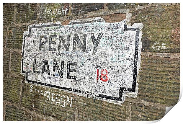 Penny Lane Print by Jonah Anderson Photography
