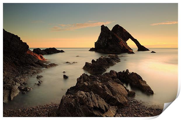 Bow Fiddle Rock Print by Grant Glendinning