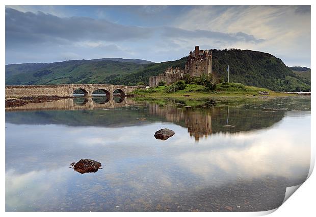 Eilean Donan Castle Print by Grant Glendinning