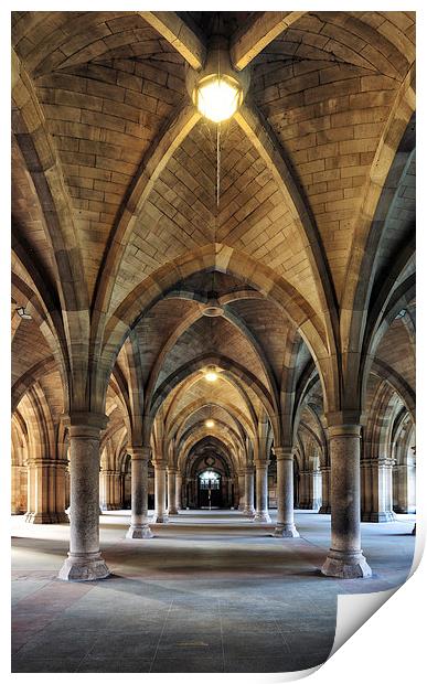 Cloisters Print by Grant Glendinning