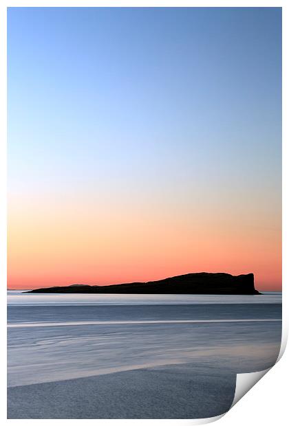  Staffin Island Sunset Print by Grant Glendinning