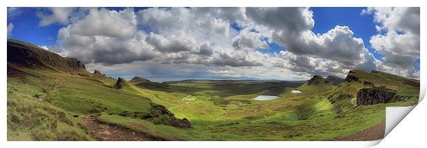 Quiraing and Trotternish - Panorama Print by Maria Gaellman