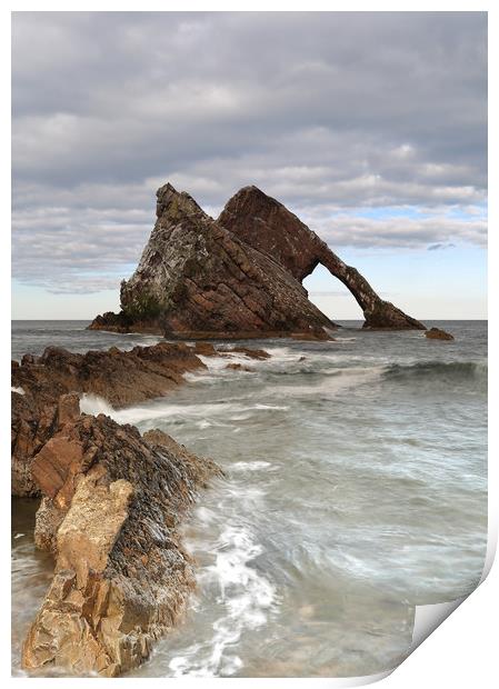 A Day by Bow Fiddle Rock Print by Maria Gaellman