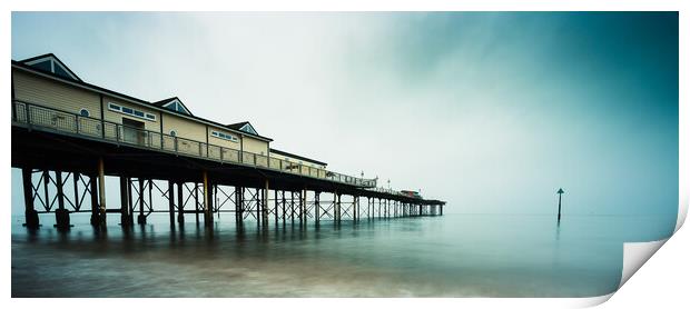 Teignmouth Pier, Devon. Print by Images of Devon