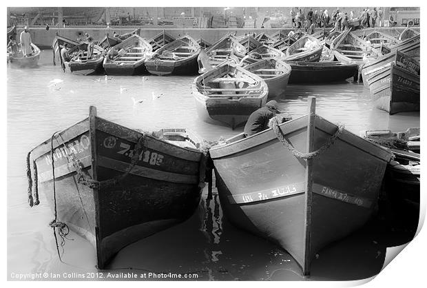 Essaouira Port Morocco Print by Ian Collins