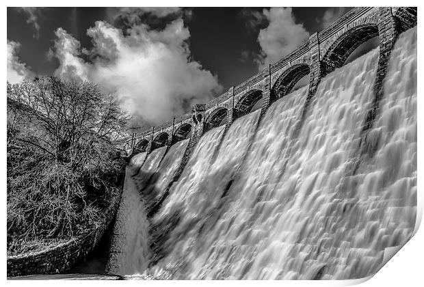 The Craig Goch Dam Print by Ian Collins