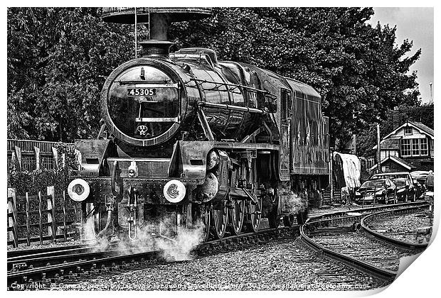 Romantic Train Rides  Print by Jack Jacovou Travellingjour