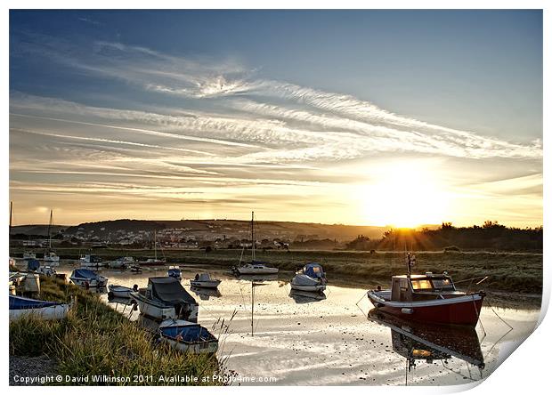 The Magic Moment Print by Dave Wilkinson North Devon Ph