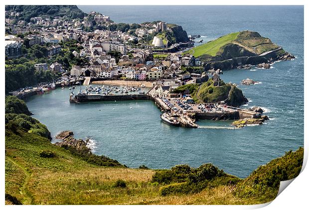 Ilfracombe Print by Dave Wilkinson North Devon Ph