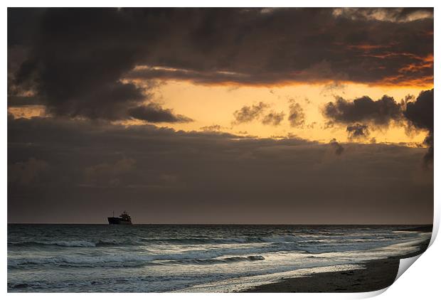 Taw Torridge Estuary Print by Dave Wilkinson North Devon Ph