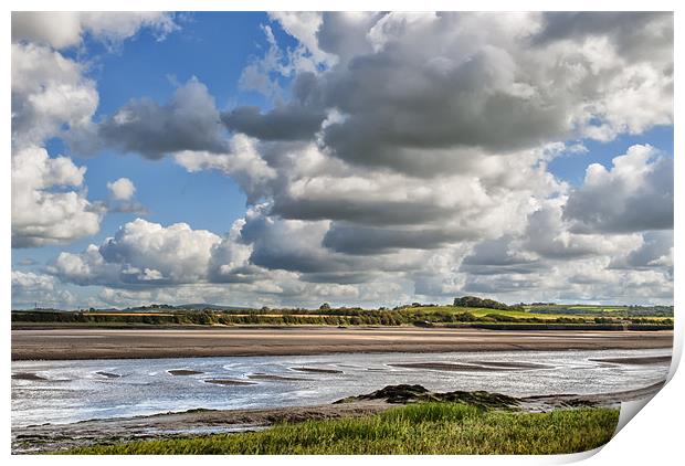 River Taw Print by Dave Wilkinson North Devon Ph