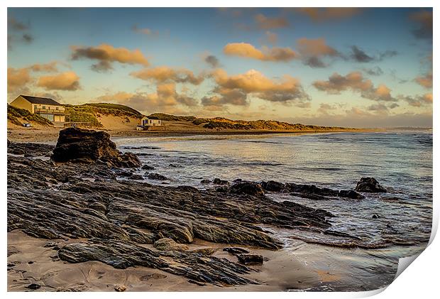 Saunton Sands Print by Dave Wilkinson North Devon Ph