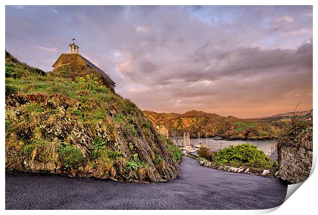 Lantern Hill, Ilfracombe. Print by Dave Wilkinson North Devon Ph