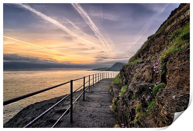 Ilfracombe Sunrise Print by Dave Wilkinson North Devon Ph