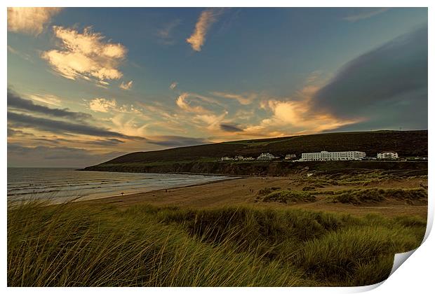  Saunton Sands North Devon Print by Dave Wilkinson North Devon Ph