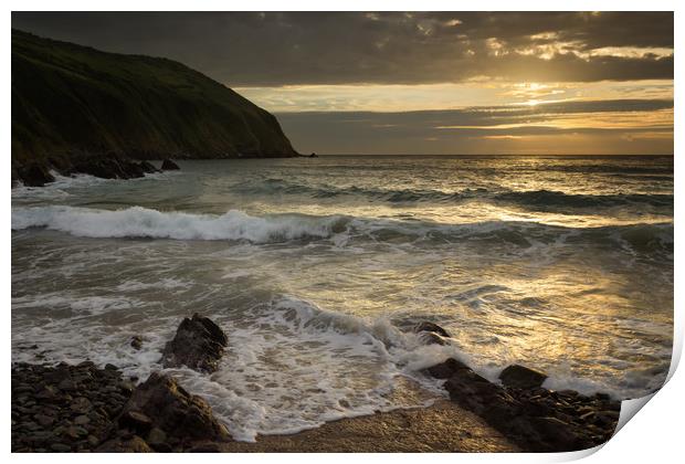 Putsborough Sands Print by Dave Wilkinson North Devon Ph