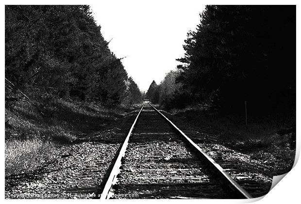 Rails Print by kurt bolton