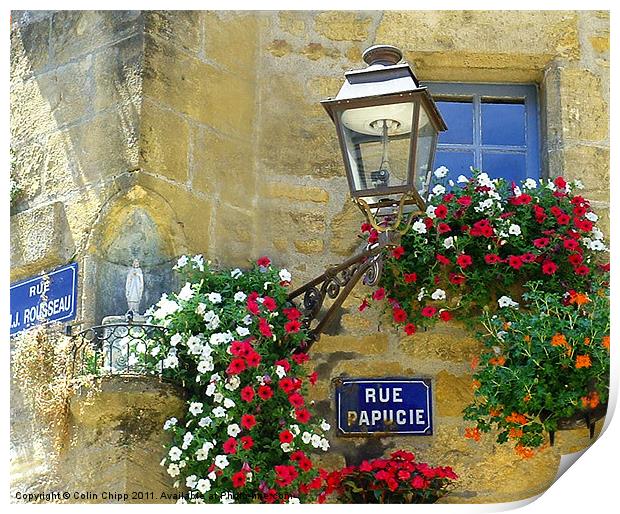 Sarlat Print by Colin Chipp