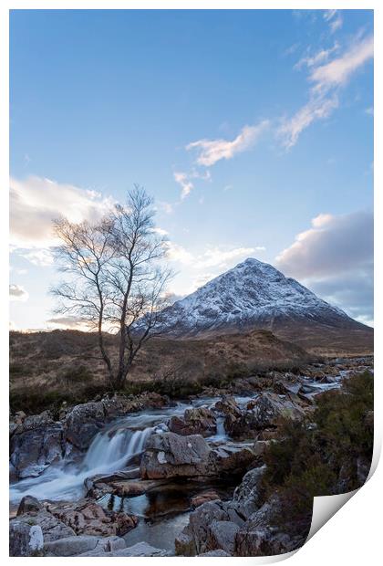 The Buachaille Etive Mor  Print by Derek Beattie