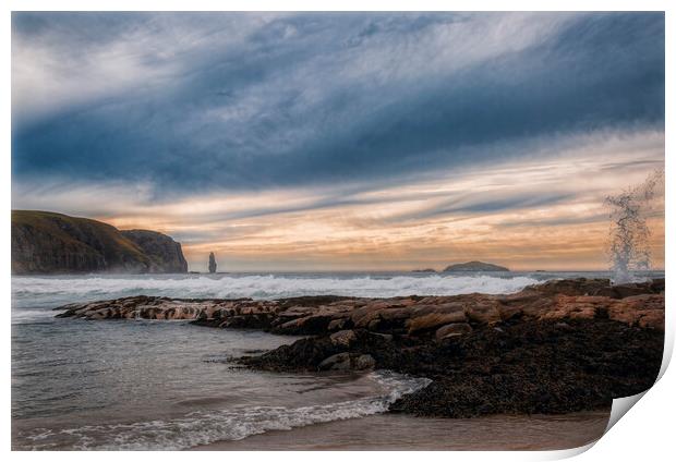 Sandwood Bay Print by Derek Beattie