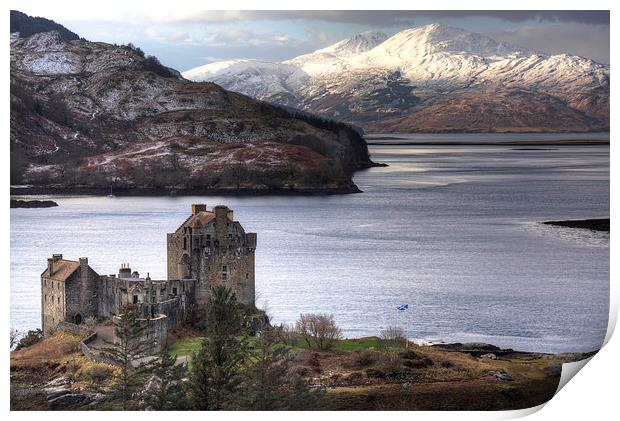 Eilean Donan Castle Scotland. Print by Derek Beattie