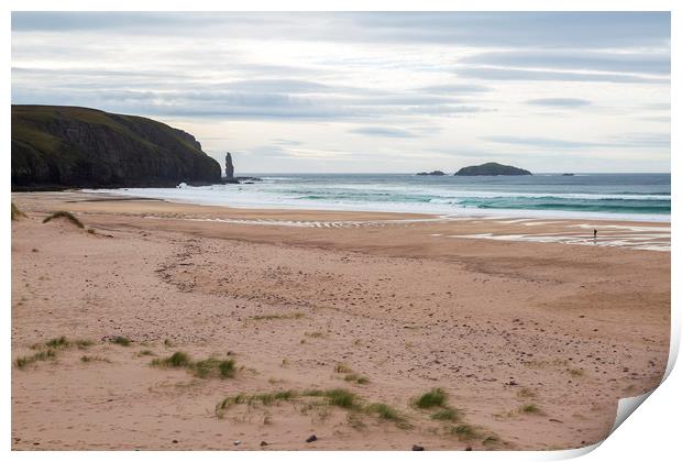 Sandwood Bay Sutherland Print by Derek Beattie