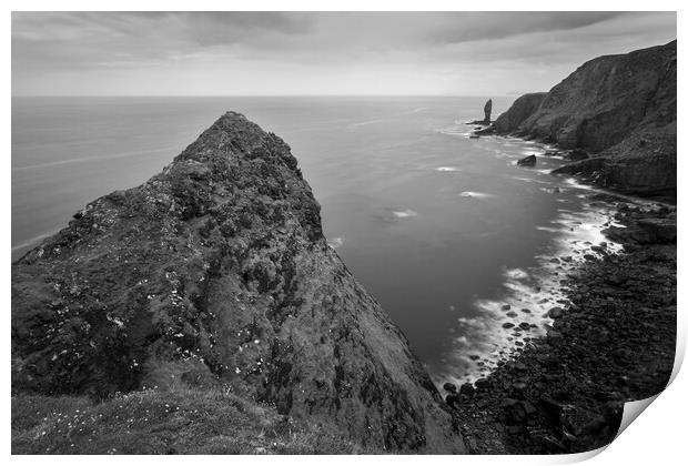 The Old Man of Stoer Print by Derek Beattie