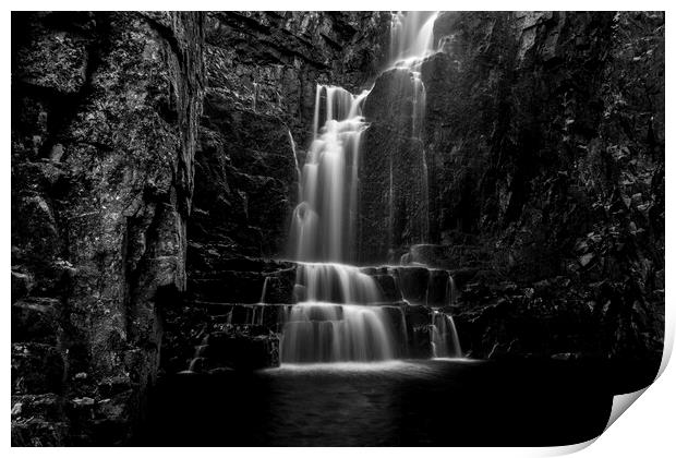 Wailing Widow Waterfalls Scotland Print by Derek Beattie
