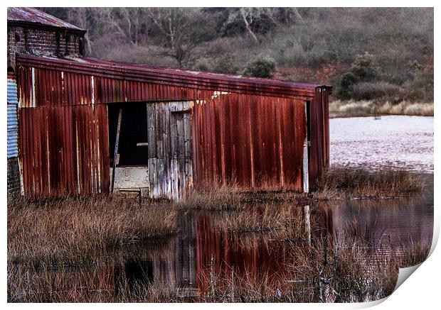 Water Shed Print by Steven Else ARPS