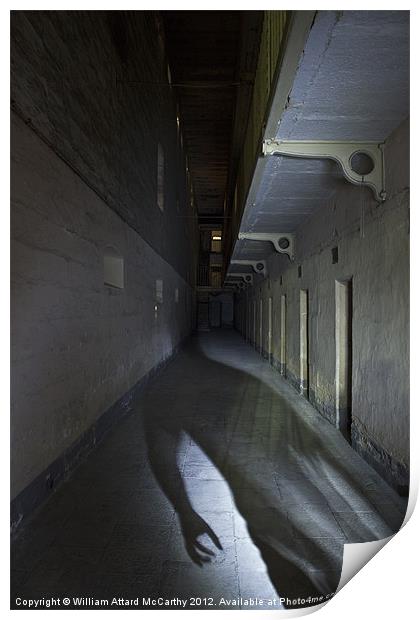 Haunted Prisons Print by William AttardMcCarthy