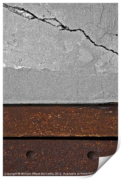 Iron & Concrete Print by William AttardMcCarthy
