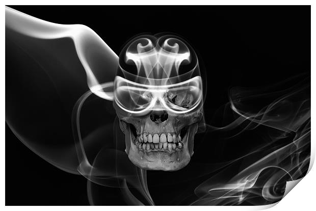 Dont Ride and Smoke Print by William AttardMcCarthy