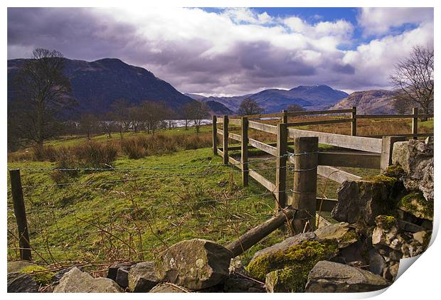 grasmere Print by david rodgers